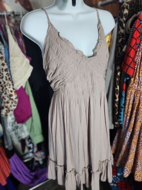 Wishlist Beige Lightweight Top - Beige